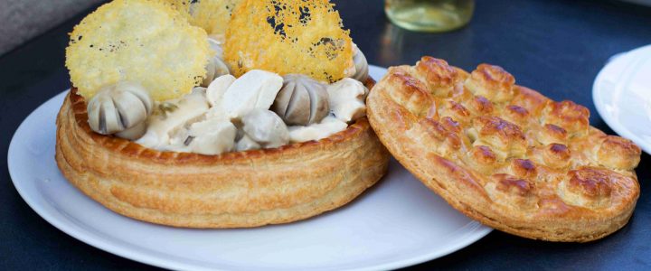 Vol-au-vent s bílou omáčkou financière